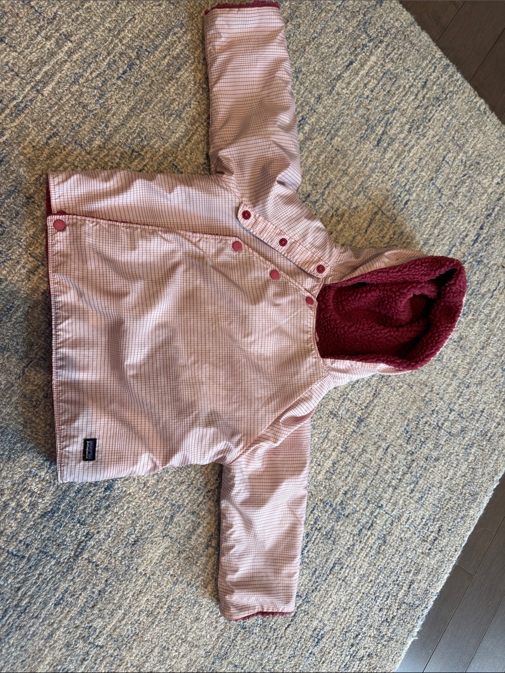 Patagonia reversible jacket size 2T-4T